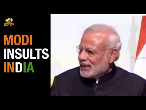 PM Modi insulting comments: People were ashamed of being Indians
