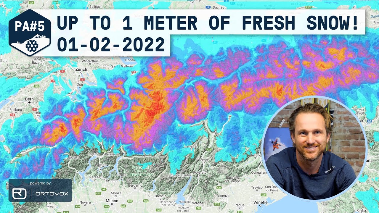 PowderAlert #5! More than a meter of snow incoming? - wepowder forecast 1-2-2022