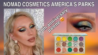 NOMAD COSMETICS AMERICAS PARKS 10TH ANNIVERSARY PALETTE