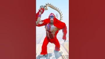 Two Giants Collide! 😱 Skar King vs Venom Godzilla 💥🔥 | #shorts