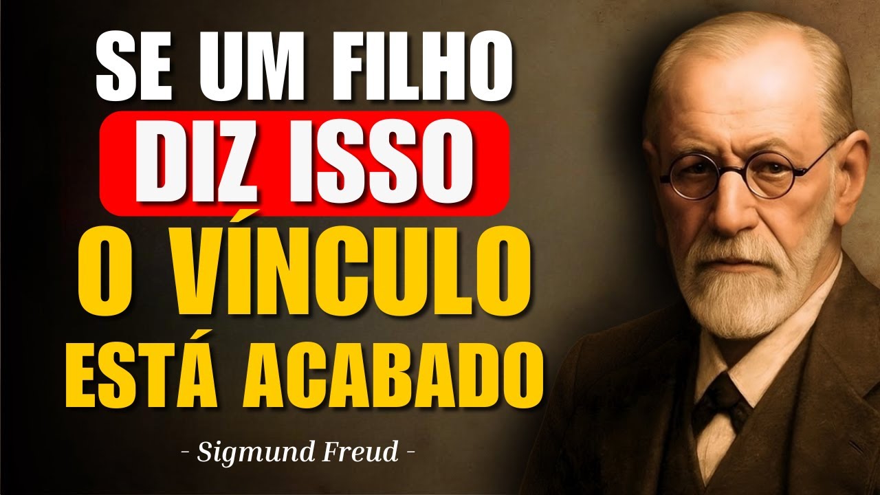 Se depois dos 60 seu filho fala com você assim… o vínculo já está QUEBRADO | Freud