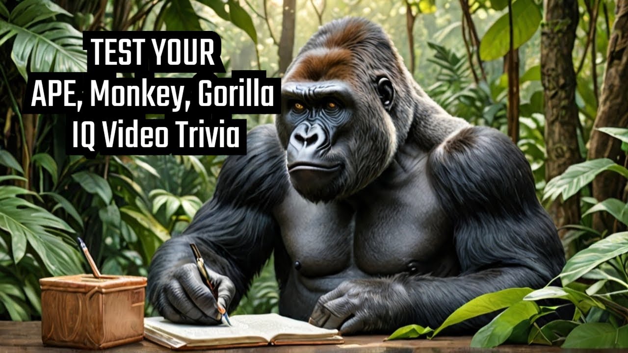 Shocking Ape, Monkey, and Gorilla Trivia - YouTube