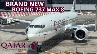 Qatar Airways BRAND NEW Boeing 737 max 8|Abu Dhabi to Doha|QATAR AIRWAYS Economy|Trip Report