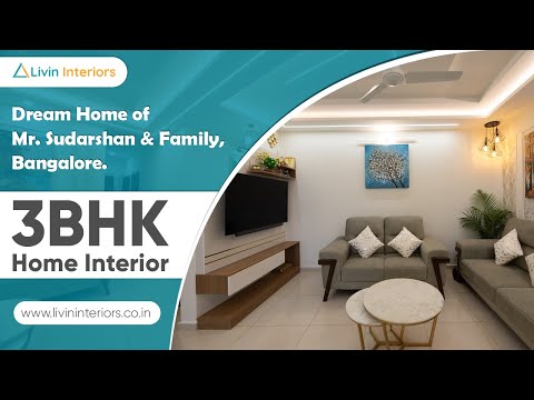 An elegant apartment by the Livin interiors design studio | Bangalore | Most loved Design by all |