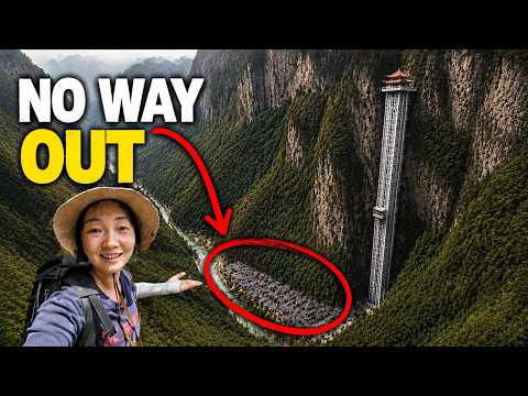 Life In China's MOST Unreachable Village That Can Only Be Reached By Elevator 🇨🇳