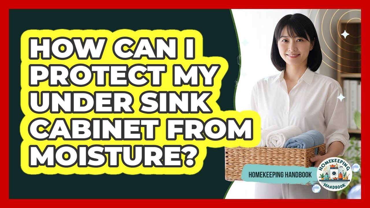 Humidity Control Under Sink How Can I Protect My Under Sink Cabinet From Moisture? - YouTube