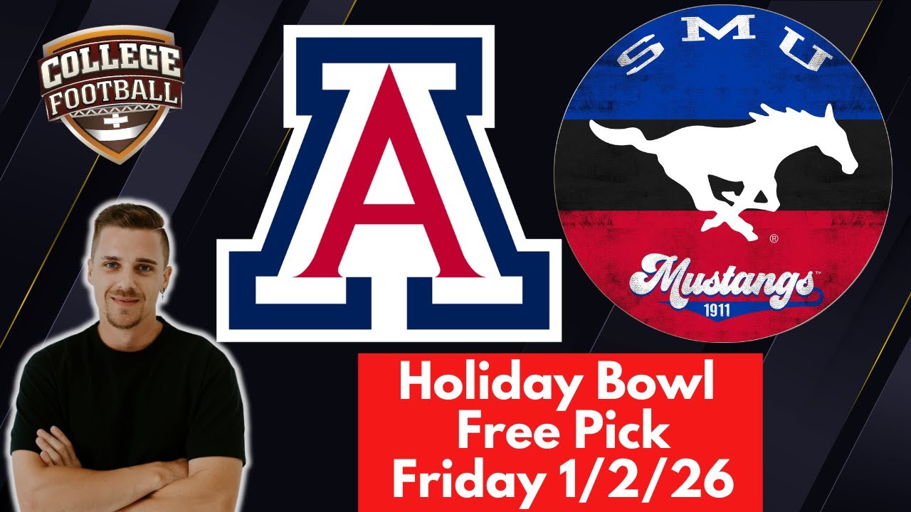 Arizona vs SMU 1/2/26 College Football Picks and Predictions | Nick Menken Holiday Bowl Best Bet