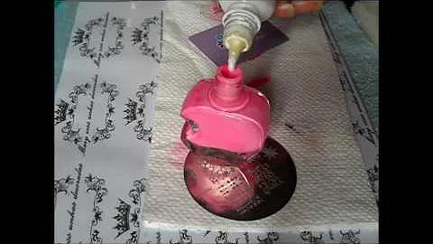 Qual é o esmalte para carimbo?