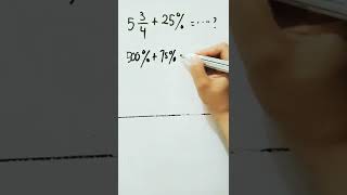 cara menyelesaikan soal pecahan campuran #matematika #pecahancampuran #shortsmaths