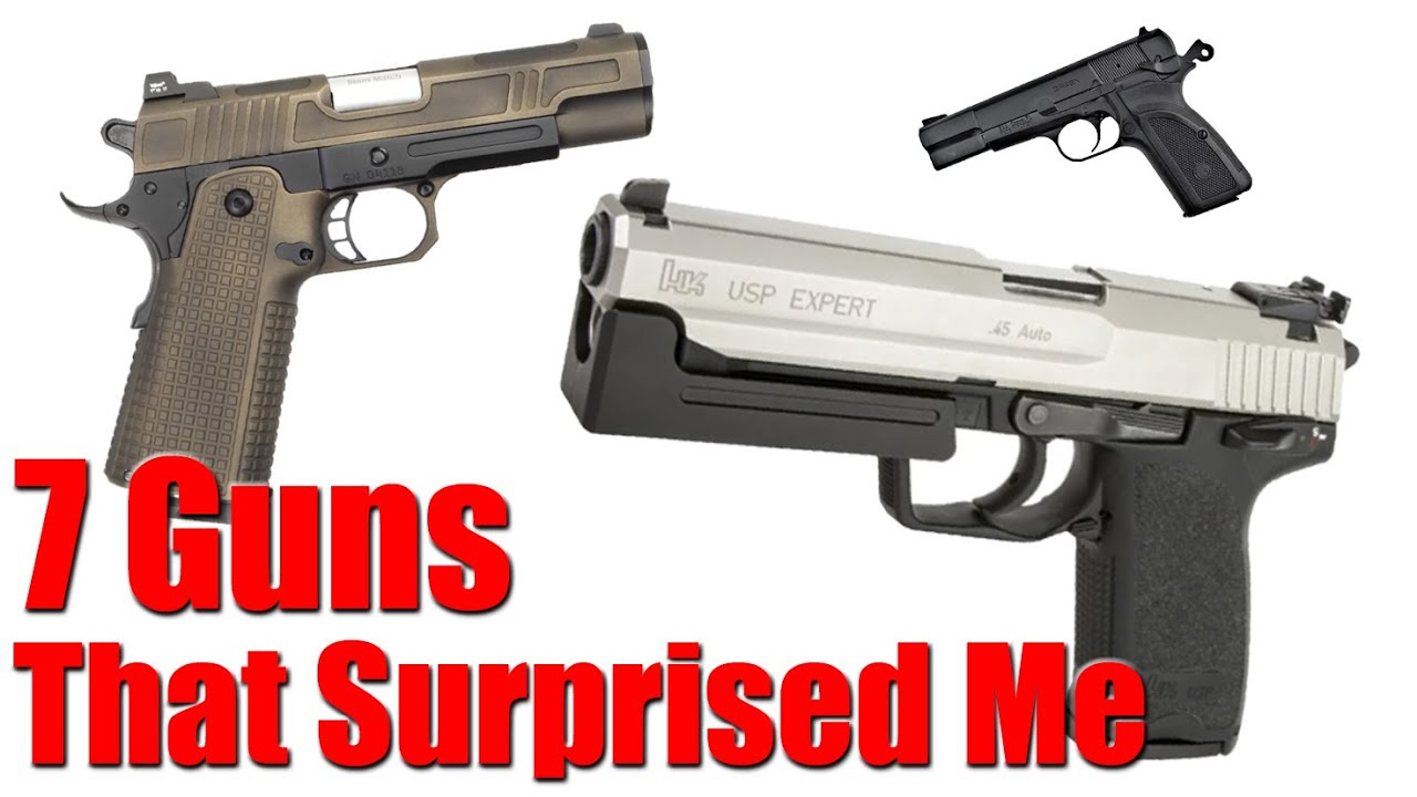 ⁣7 Guns That Really Surprised Me