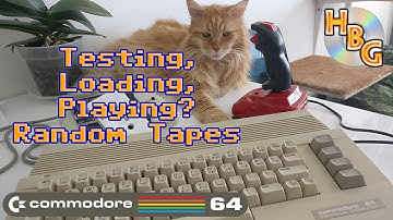 Testing some C64 tapes! - 9 Oct 2022