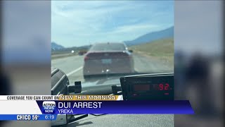 New Yreka CHP officer arrests driver for DUI on 1st day
