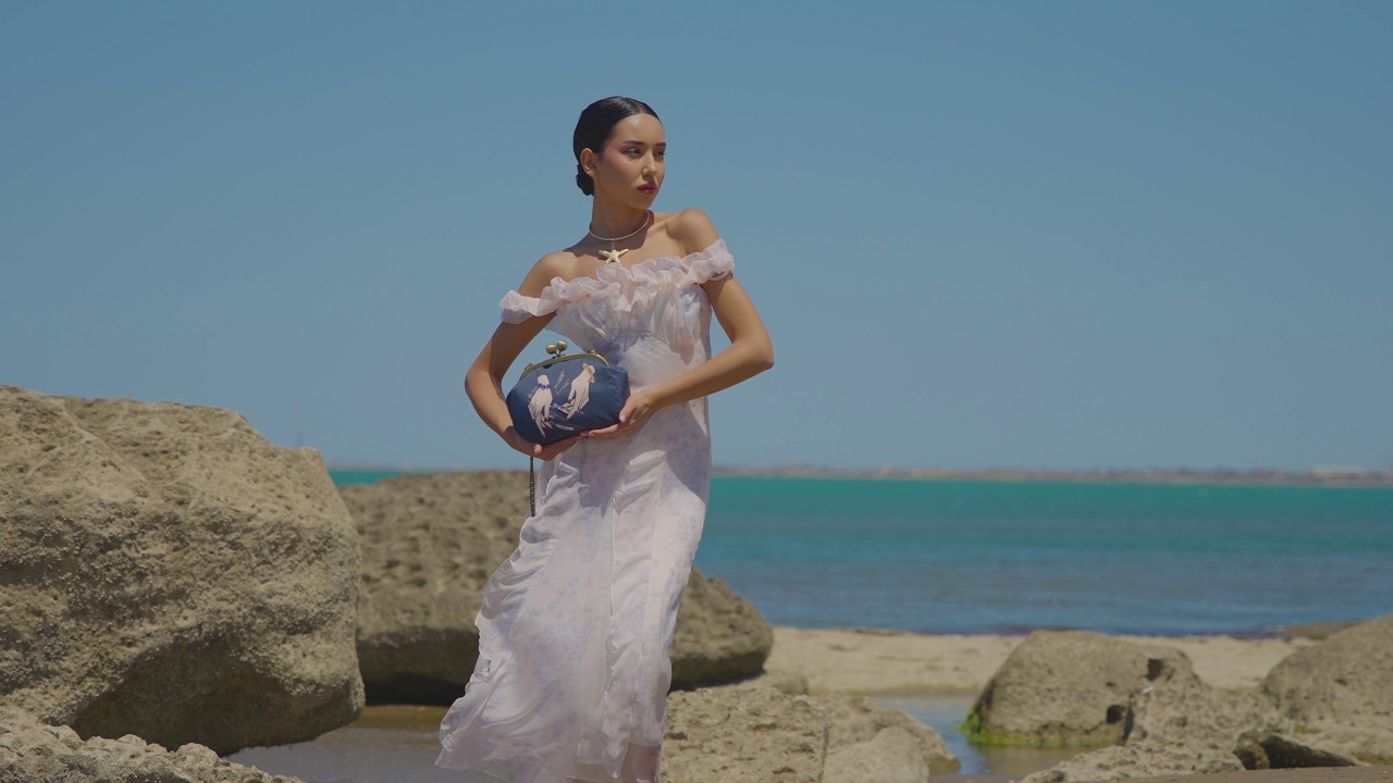 Caspian Voyage — A Fashion Tribute to the Caspian Sea | Sacria Atelier x Baku Caviar