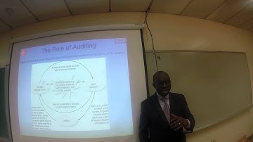 Video: Part 1 - Ch 1 An Introduction to Assurance & FS Auditing