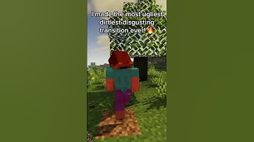 i made the most ugliest transition 🔥 #shorts