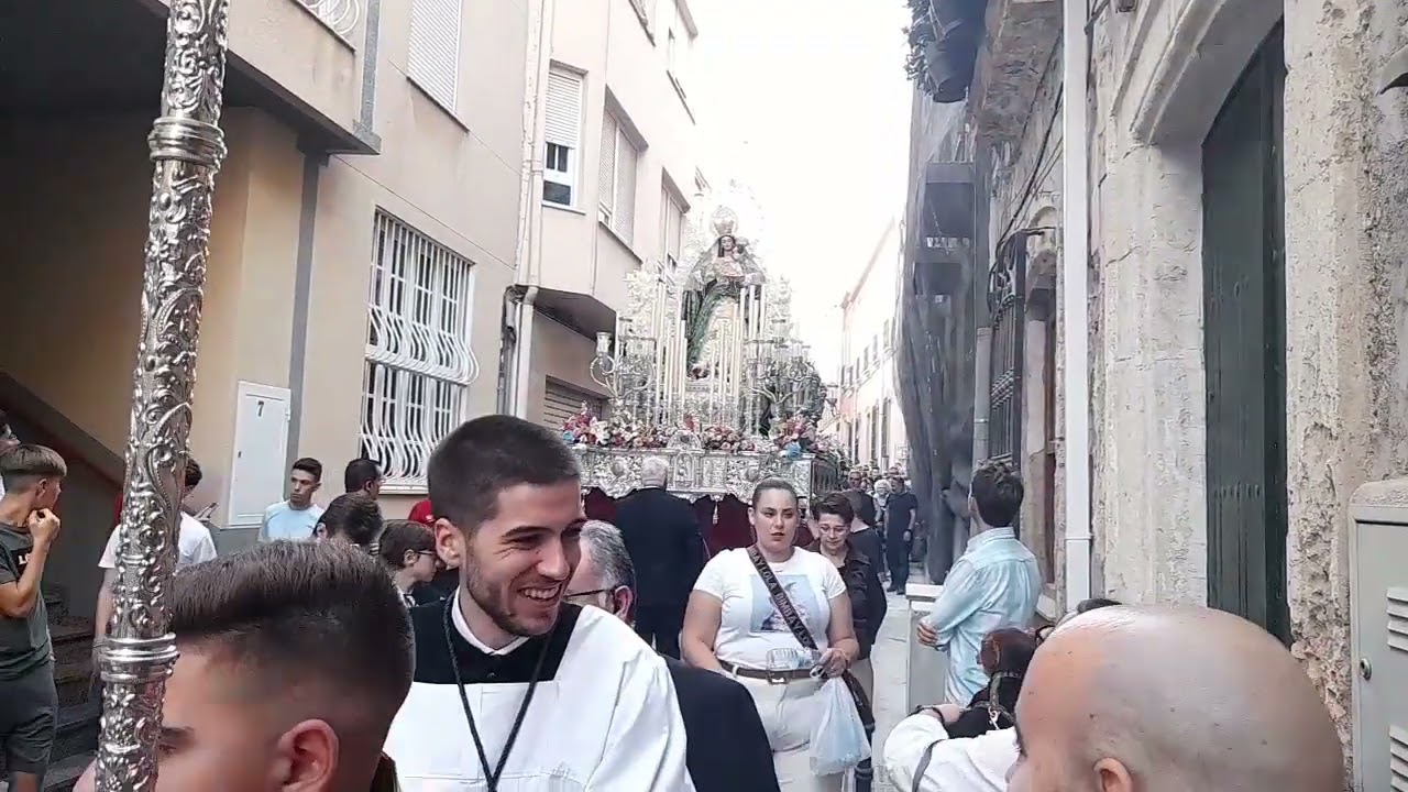 ROSARIO DE LA MACARENA. SALIDA PROCESIONAL. ALMERÍA, 8-10-22 (II)