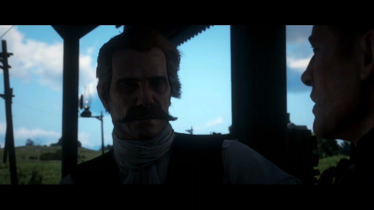 Arthur Morgan at the Train Station (Low Honor)