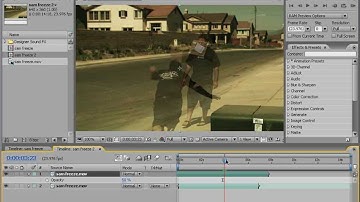 After Effects Tutorial 36. Time Freeze