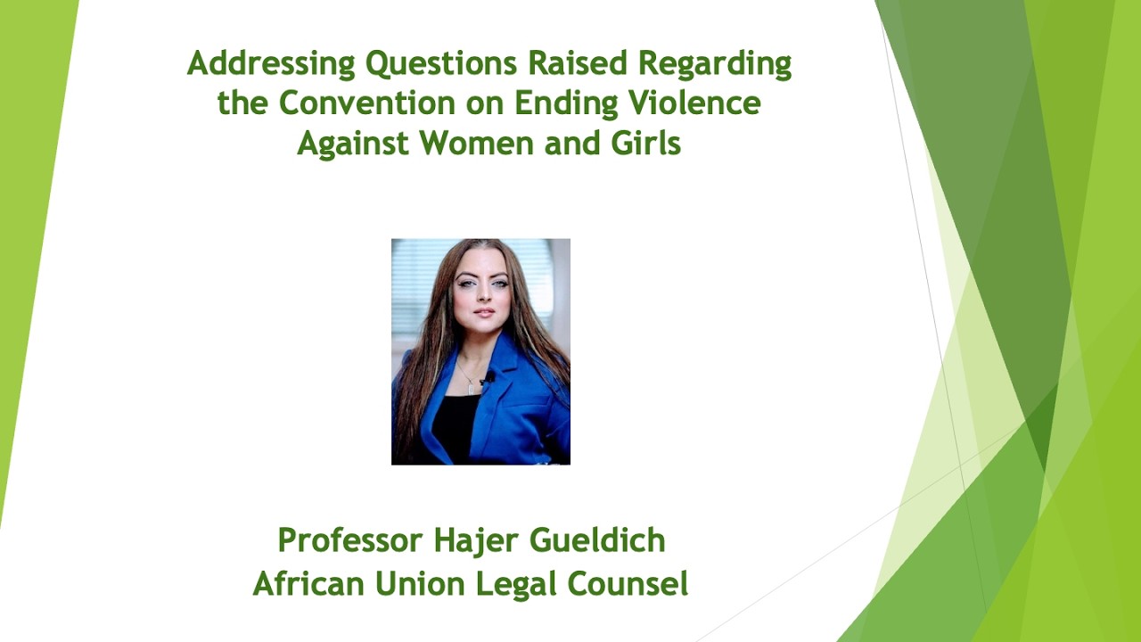 Q&A in regard to the Convention on Ending Violence Against Women and ...