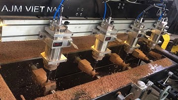 CNC 2025-4 đục 3D và 4D