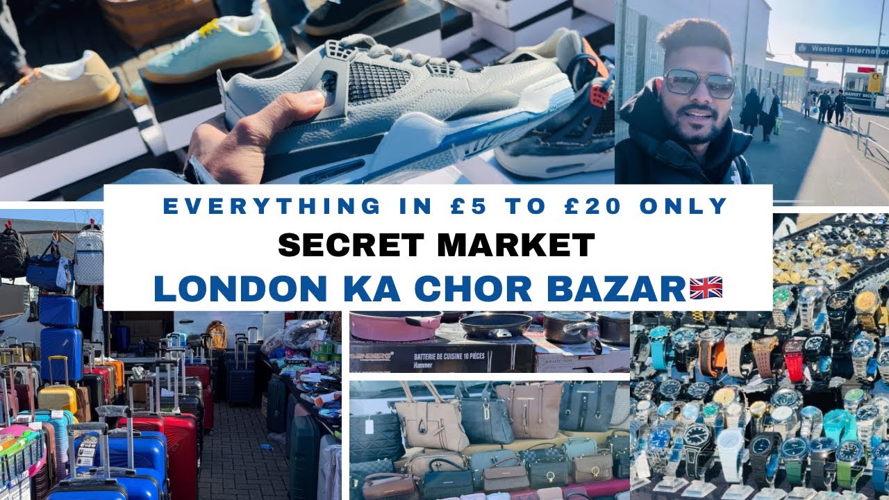 😳Secret Chor Bazaar🇬🇧💸,Cheapest Shopping Ever!🛍️ Deals You Won’t Believe! 😱