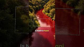 The River that Changes Colors But Why? #shorts