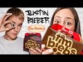 Trying the NEW Justin Bieber Tim Hortons Tim Biebs doughnuts