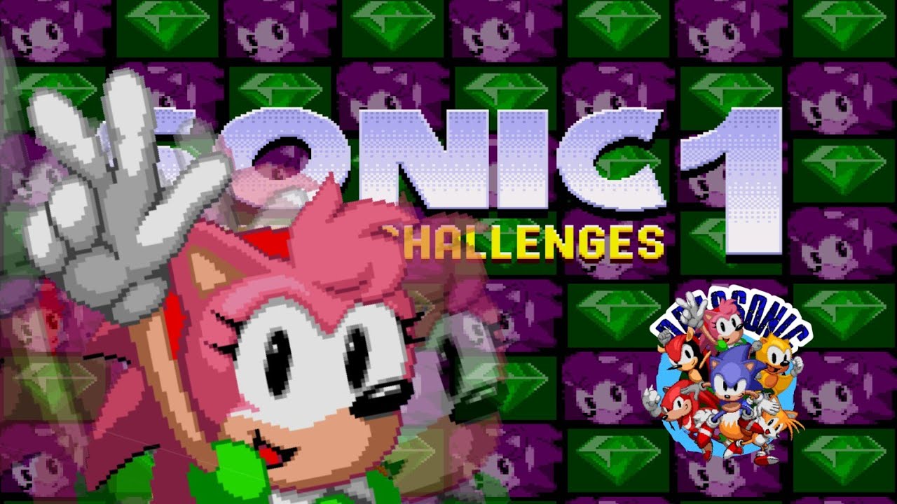 Sonic The Super Challenges - Island Dash (Hyper Amy Rose) • Sonic Classic Hack 
