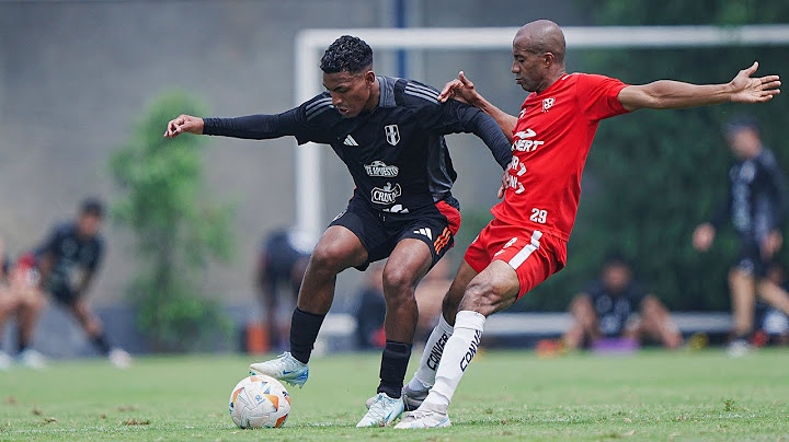 Partido amistoso: La Bicolor Sub 20 vs USMP