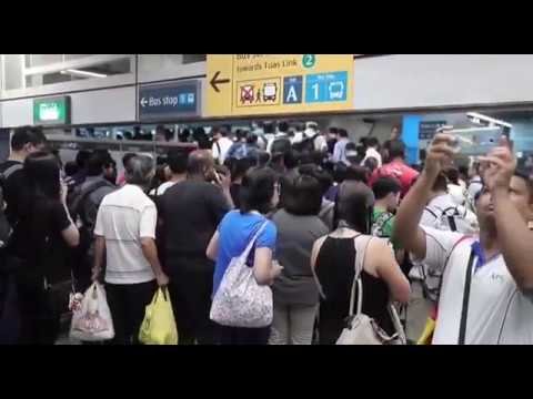 Delay on East-West Line due to track point fault at Clementi