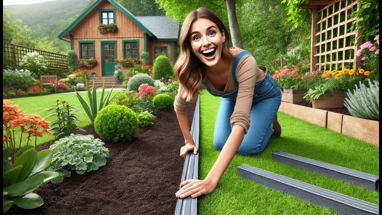 🌱 Amazon Basics Landscape Edging Coil | Best Landscape Edging 🌳