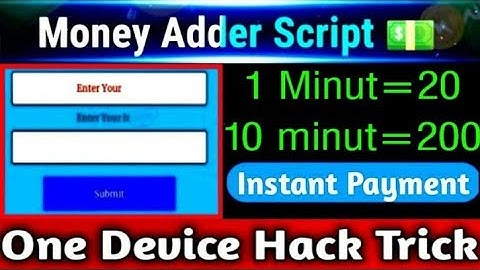 😱Mobcandy app money adder script😱||add 50 50 unlimited in paytm