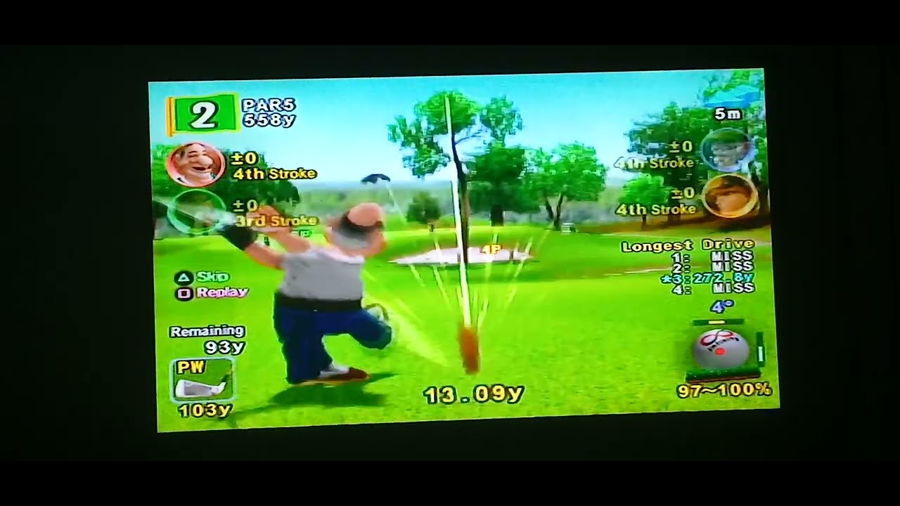 HSGF! Mel, Hubert, Renee, & Mike on United Forest C.C. Hole 2