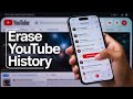 How to Delete YouTube History (Watch & Search)
