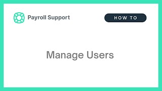 Business Management - Manage Users