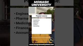 Monash University Popular Courses