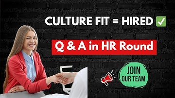 Get Hired with These Culture Fit Answers | HR Interview Prep 2025 #interview #interviewpreparation