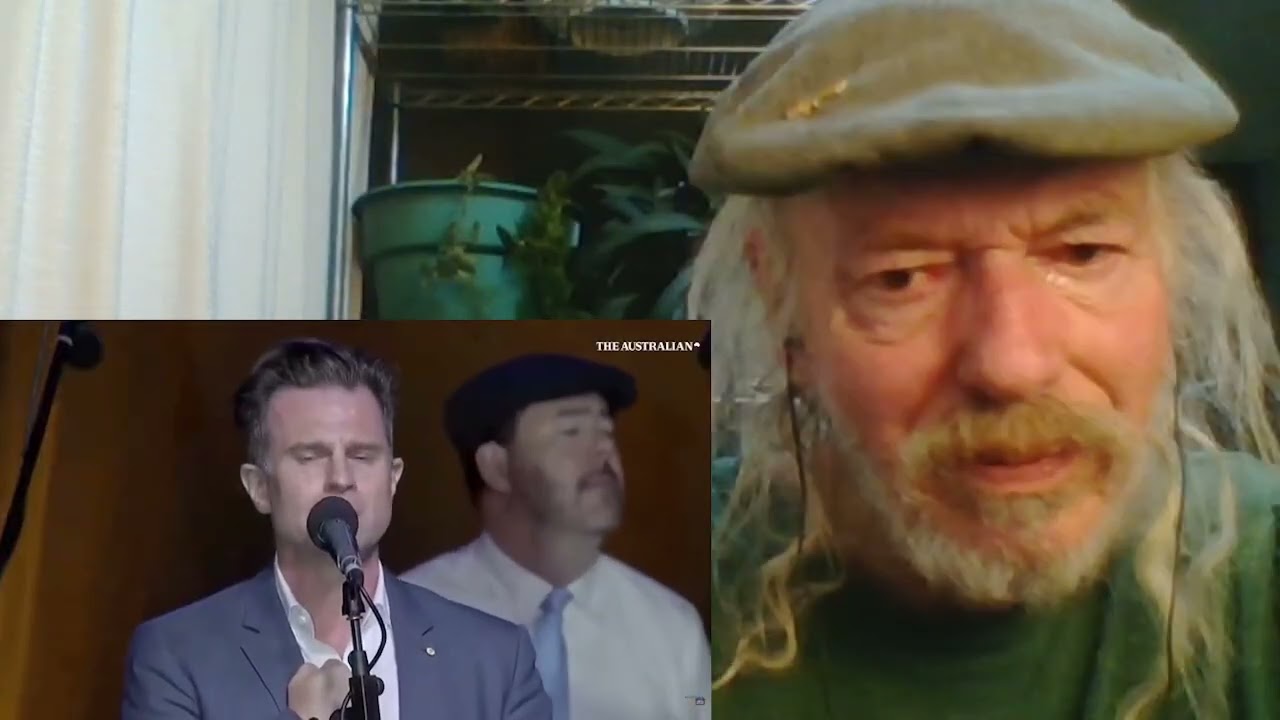 David Campbell at The Bondi Beach vigil  Waltzing Matilda(live)   REACTION