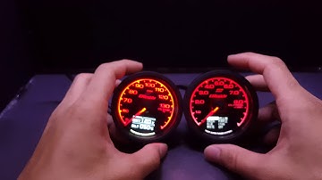 Difference between high quality and low quality taiwan replica GREDDY gauges by JC fitment