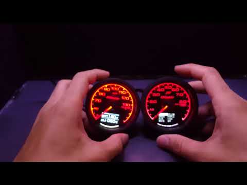 Difference between high quality and low quality taiwan replica GREDDY gauges by JC fitment