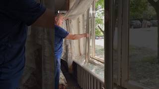 Наслідки атаки «шахедів» #shorts #шахеди
