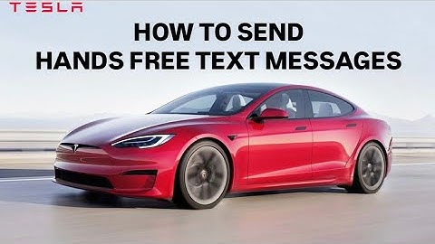 Tesla How to Set Up Bluetooth | Text Message | Hands Free