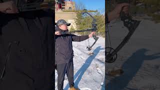 Check how steady this bow is. Tag a friend to try!# #archery#archerylife #hunting #outdoors