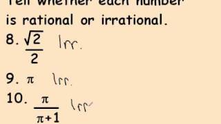 66 Rational and Irrational Numbers