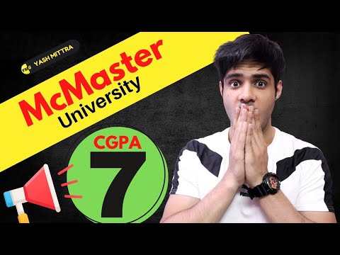 Amazing Admit with Low GPA || McMaster University