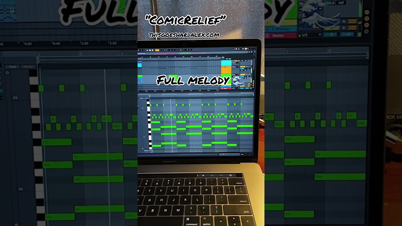 Making a hard piano loop for EST Gee🎹 - “ComicRelief”🤭