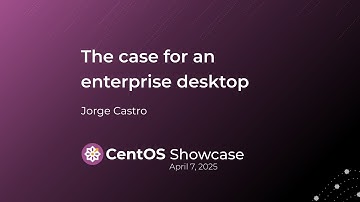 The case for an enterprise desktop