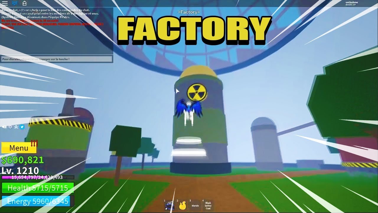 TUTO COMMENT FAIRE LA FACTORY DU NOUVEAU MONDE blox fruit ! YouTube