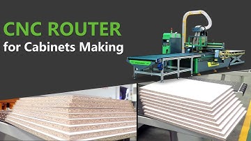 CNC router with loading and Unloading /CNC processing center
