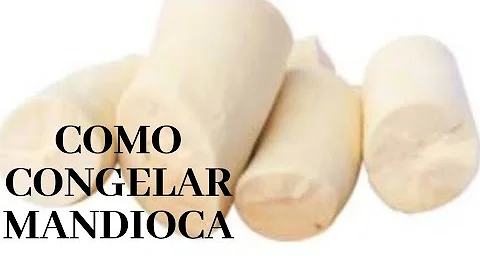 Pode congelar massa de mandioca?